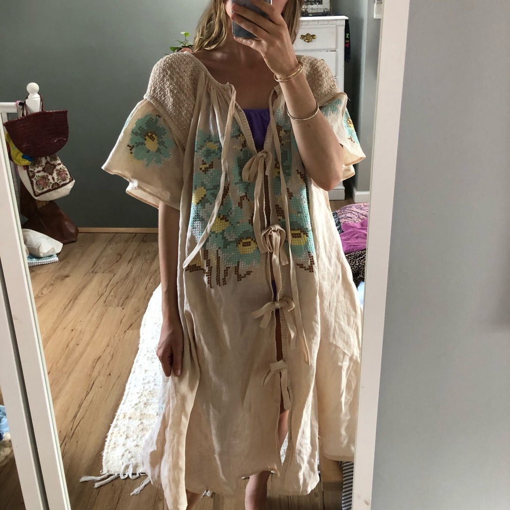 Innika Choo Hugh jesmock embroidered dress